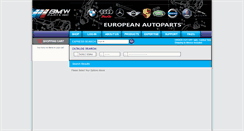 Desktop Screenshot of bmwpartsinc.com